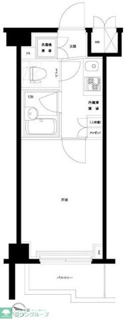 ルーブル武蔵新城の物件間取画像